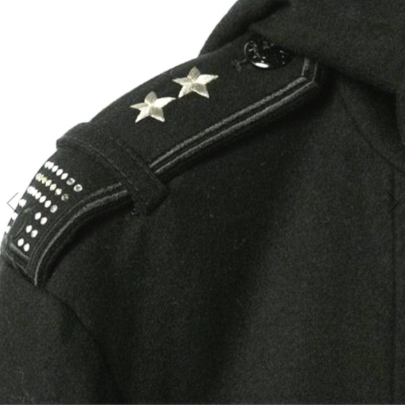 Patrizia Pepe Hooded  Wool Coat - Picture 5 of 8